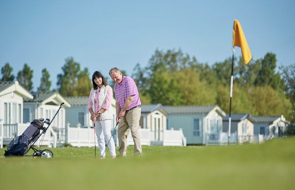 Fore! UK holiday parks with their own golf courses