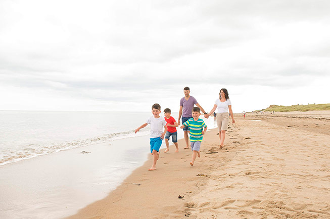 family running