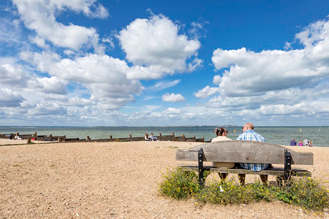 couple on beach