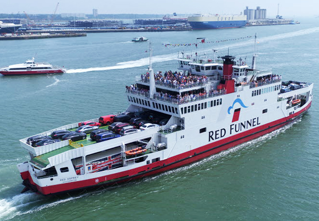 red funnel ferry