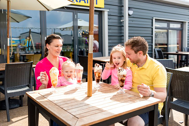 family eating